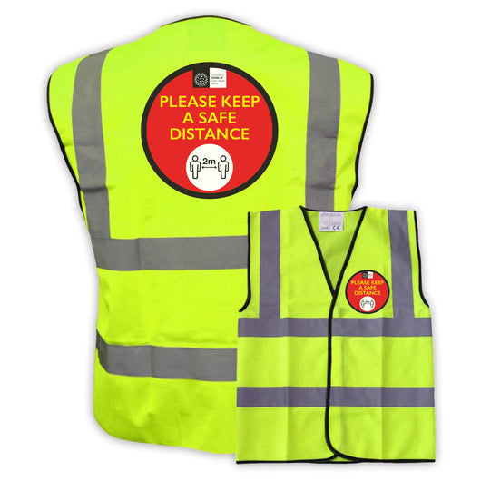 Social Distancing Hi-Vis Vests