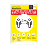 Social Distancing A2 Posters