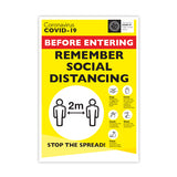 Social Distancing A2 Posters
